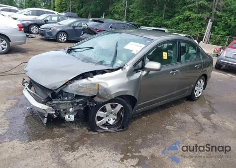 2007 Honda Civic Lx из США, поврежденный, VIN 1HGFA16527L079195